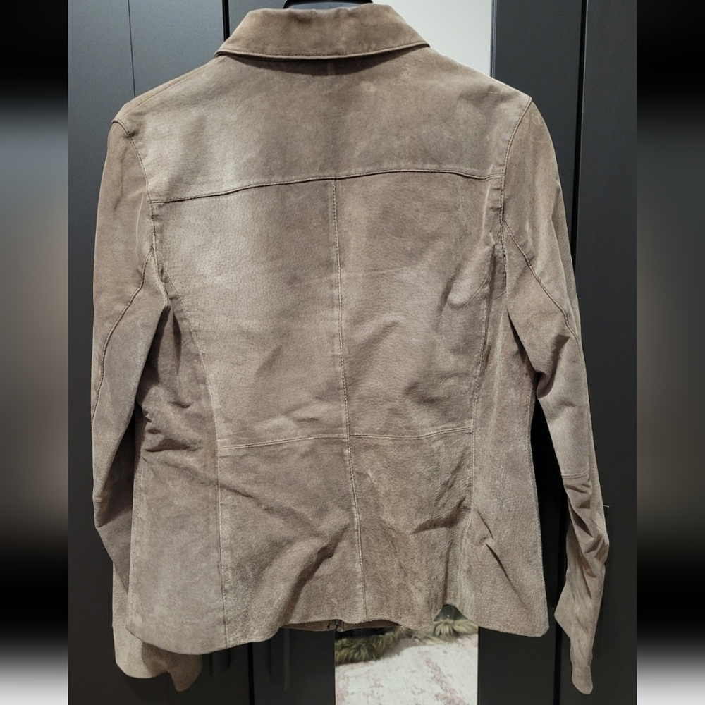 Boston Harbour Genuine Leather Suede Jacket - Picture 2 of 4